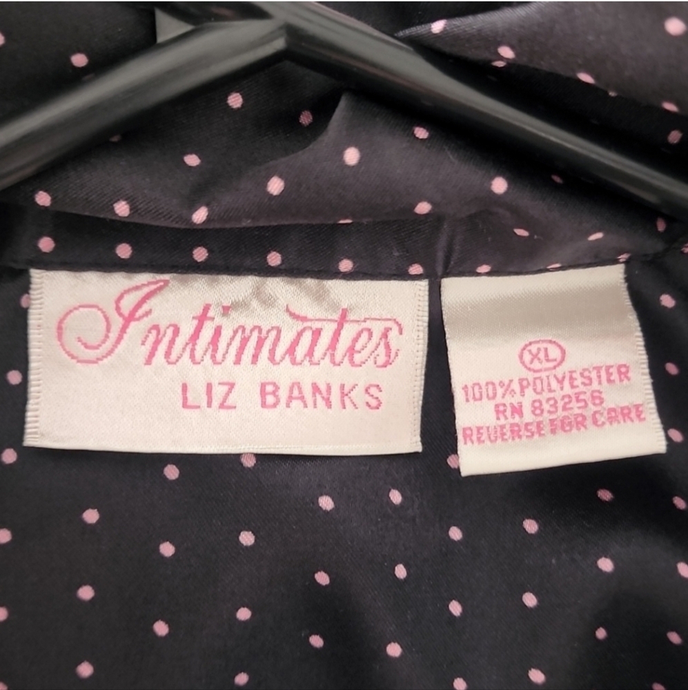Elegant Black and Pink Women's Pajama Set - Picture 2 of 9